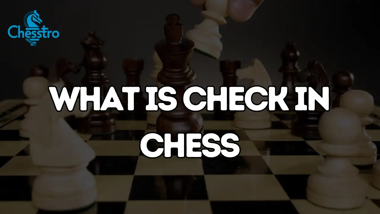 What is check In chess
