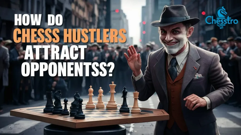 How Do Chess Hustlers Attract Opponents