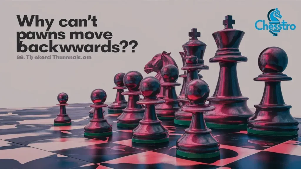 Why Can't Pawns Move Backwards